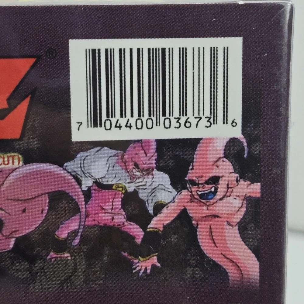 Dragon Ball Z Kid Buu Vegeta's Plea VHS Uncut Version New Sealed Anime DBZ NOS